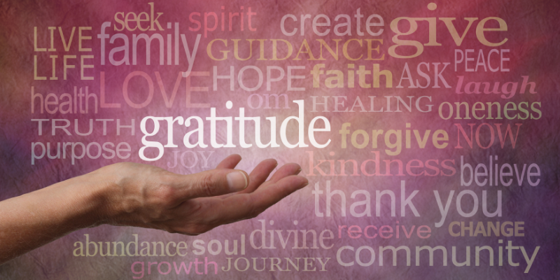 Gratitude; Turning Around Mental Stress into Happiness